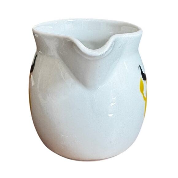 Arabia Finland Yellow Cow Ceramic Pitcher – Mid Century Modern Scandinavian - Picture 3 of 5